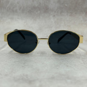 ÓCULOS DE SOL NASSAU - DOURADO COM PRETO - 1639